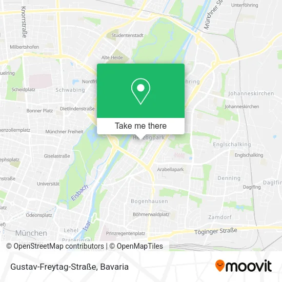 Карта Gustav-Freytag-Straße