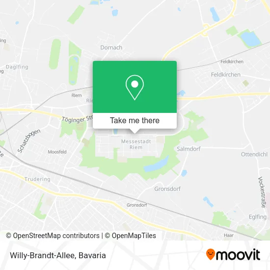 Карта Willy-Brandt-Allee