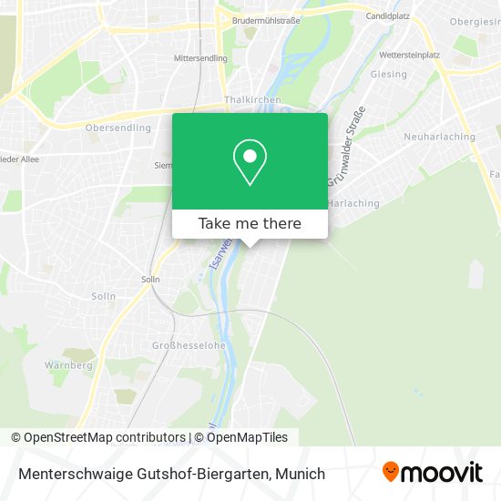 Menterschwaige Gutshof-Biergarten map