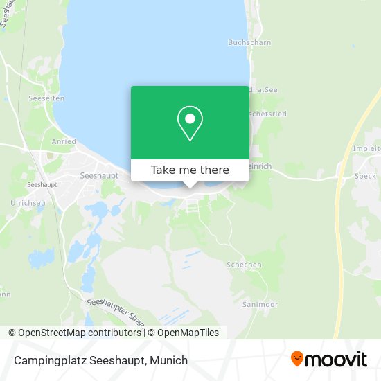 Campingplatz Seeshaupt map