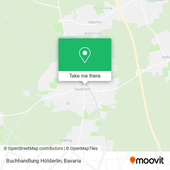 Buchhandlung Hölderlin map