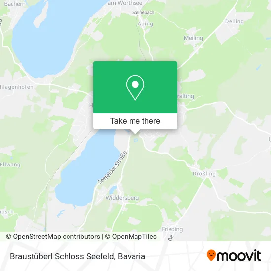 Карта Braustüberl Schloss Seefeld
