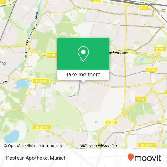 Pasteur-Apotheke map