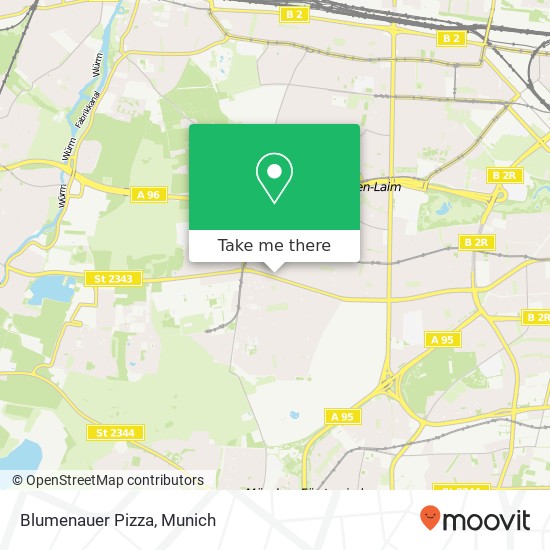 Карта Blumenauer Pizza
