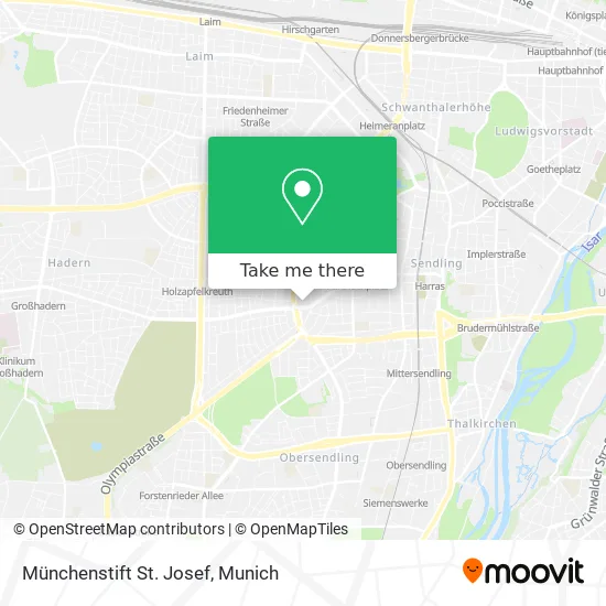 Карта Münchenstift St. Josef