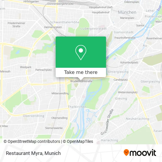 Карта Restaurant Myra