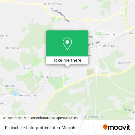 Realschule Unterpfaffenhofen map