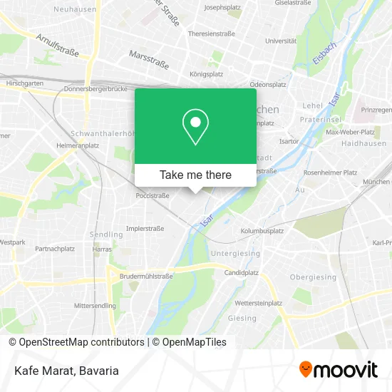 Карта Kafe Marat