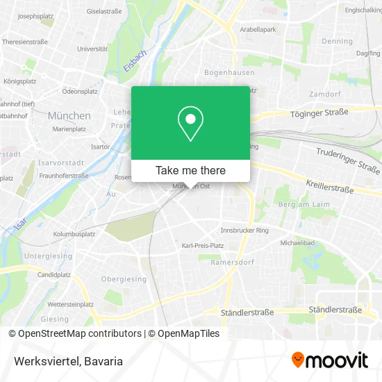 Карта Werksviertel
