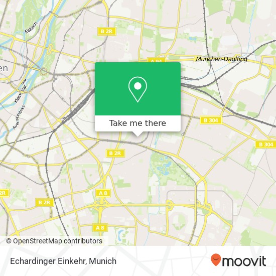 Echardinger Einkehr map