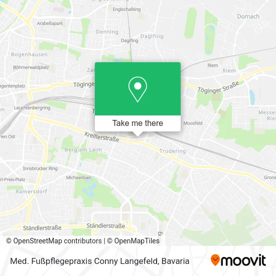 Карта Med. Fußpflegepraxis Conny Langefeld