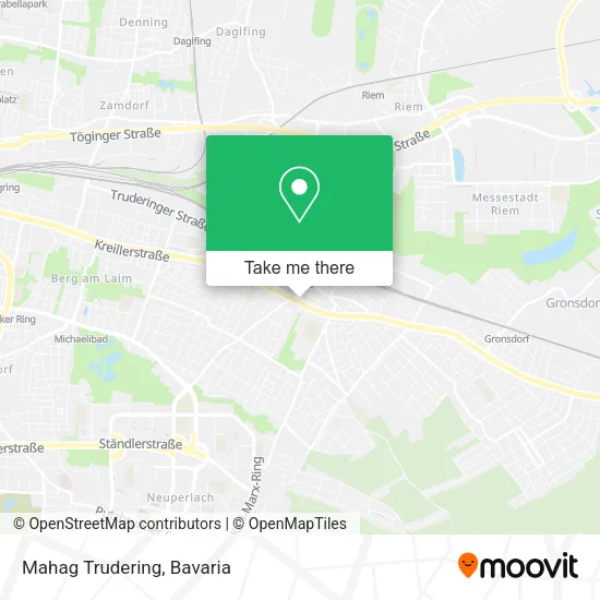 Карта Mahag Trudering