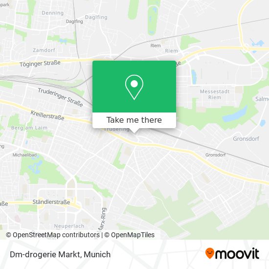 Dm-drogerie Markt map