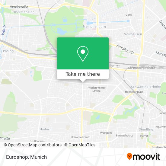 Euroshop map