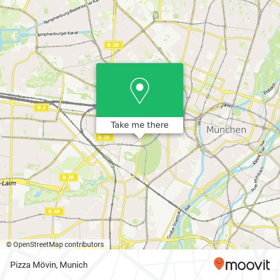 Pizza Mövin map