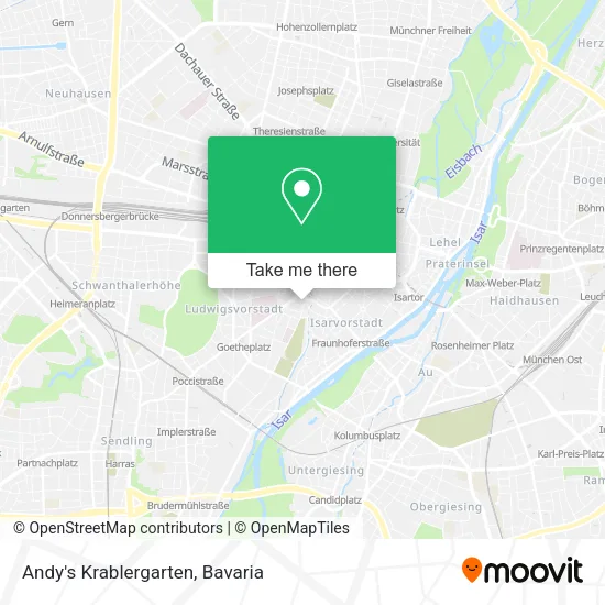 Карта Andy's Krablergarten