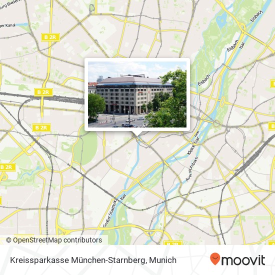 Kreissparkasse München-Starnberg map