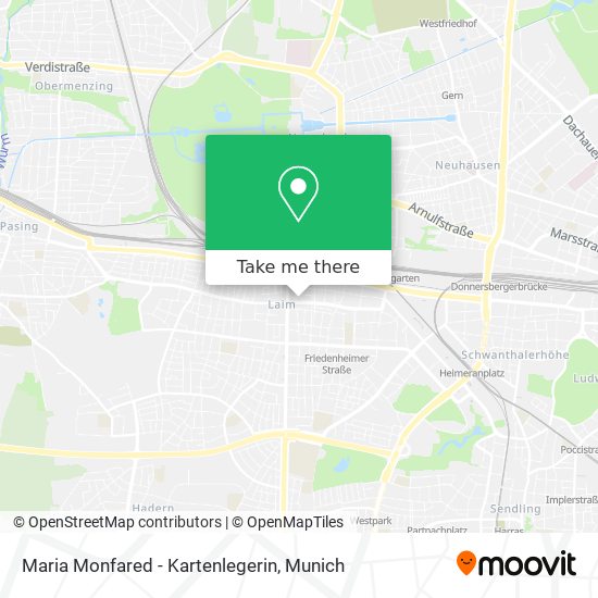 Карта Maria Monfared - Kartenlegerin