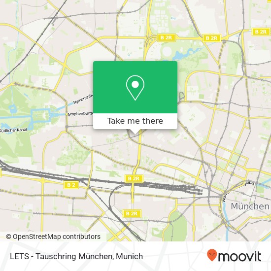 LETS - Tauschring München map