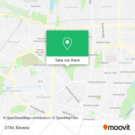 Карта DTM