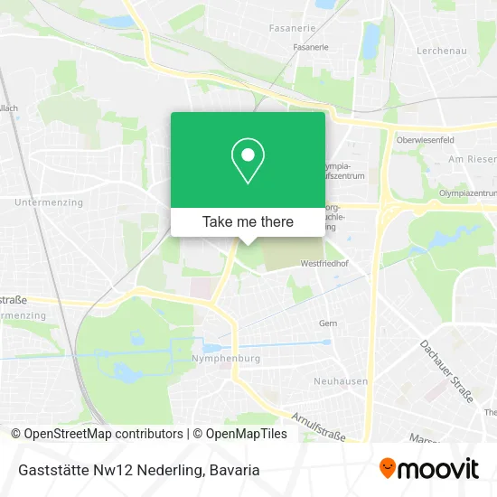 Карта Gaststätte Nw12 Nederling