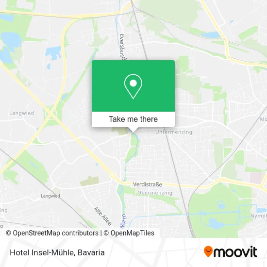 Карта Hotel Insel-Mühle