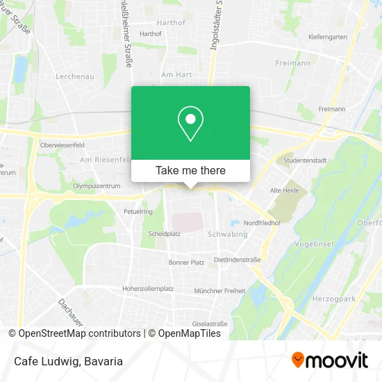 Карта Cafe Ludwig