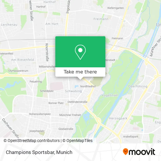 Карта Champions Sportsbar