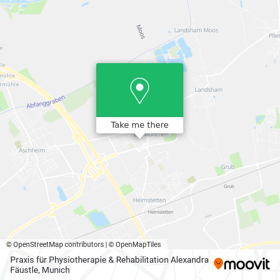 Praxis für Physiotherapie & Rehabilitation Alexandra Fäustle map