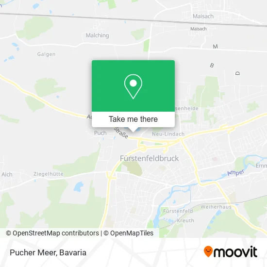 Карта Pucher Meer