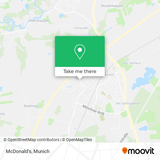 McDonald's map