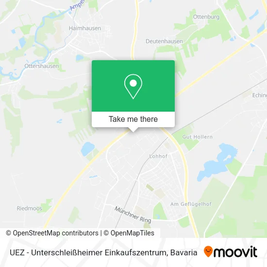 UEZ - Unterschleißheimer Einkaufszentrum map