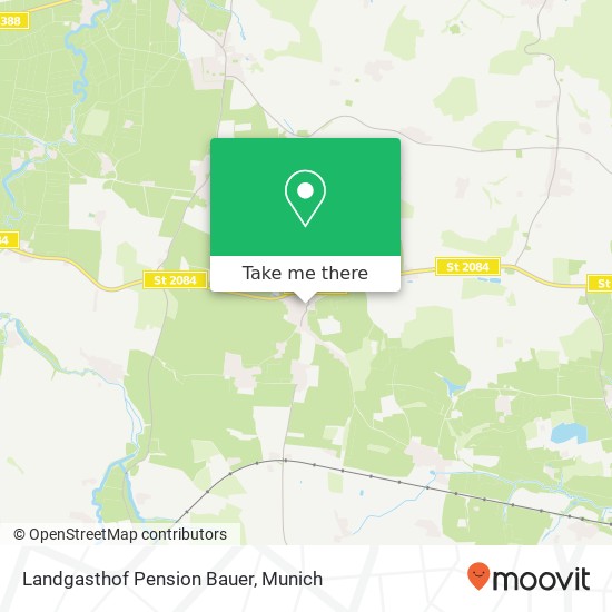 Карта Landgasthof Pension Bauer