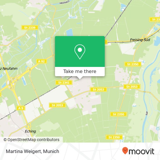 Карта Martina Weigert