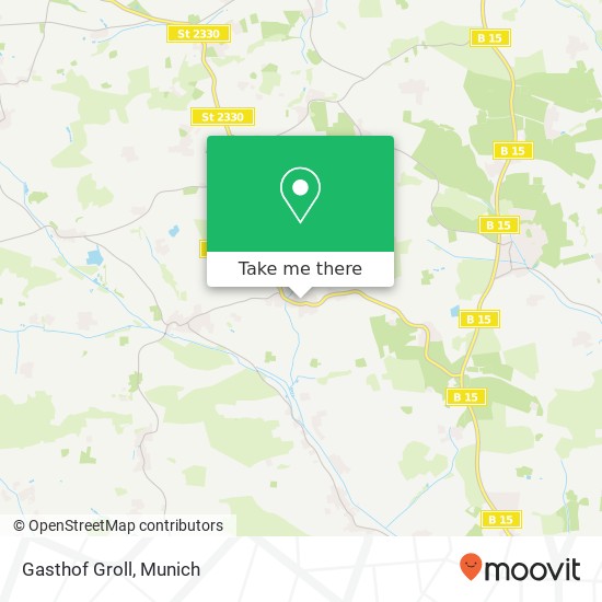 Карта Gasthof Groll