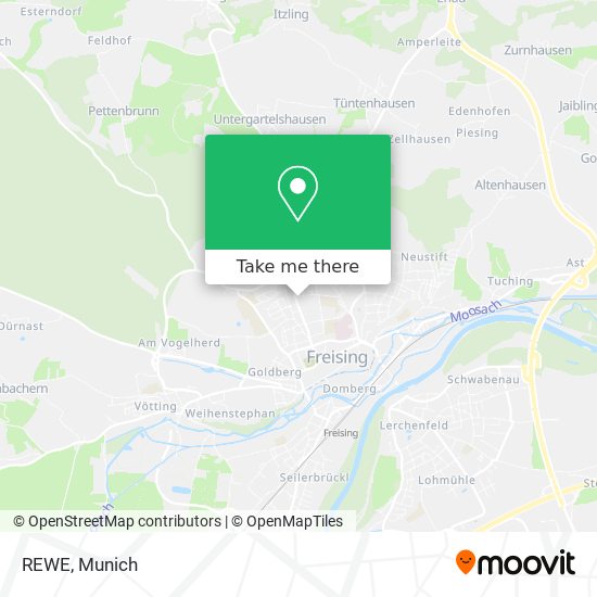 REWE map