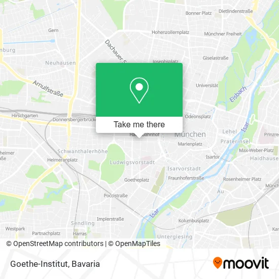 Карта Goethe-Institut