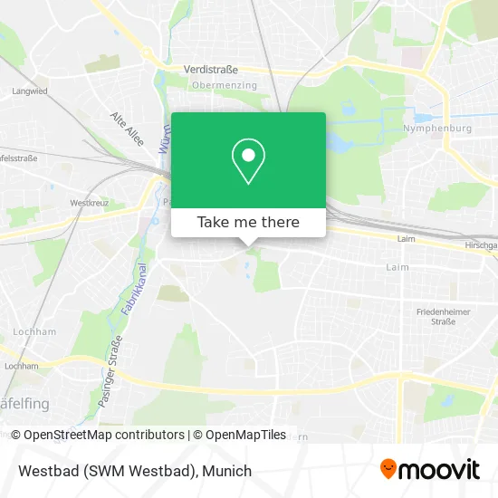 Карта Westbad (SWM Westbad)