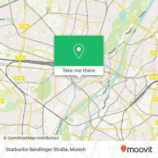 Starbucks-Sendlinger Straße map