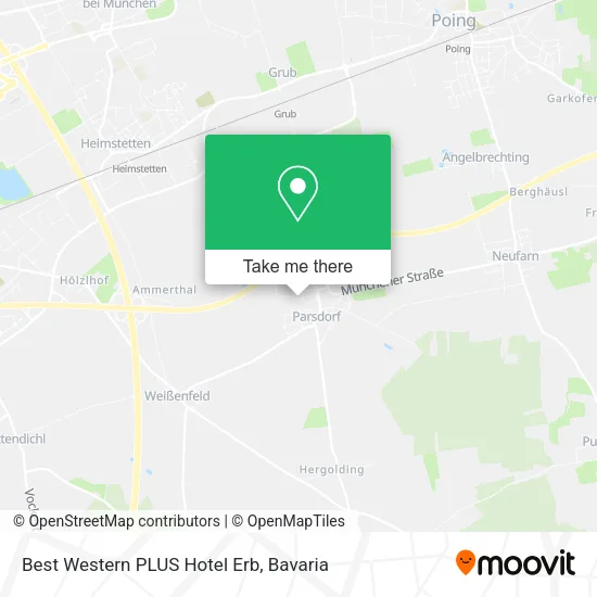 Карта Best Western PLUS Hotel Erb