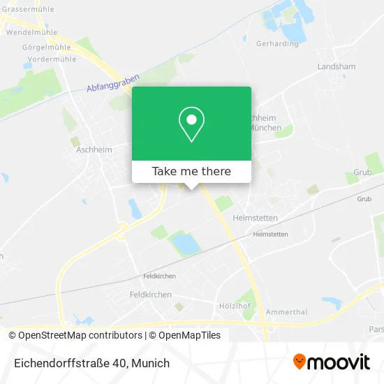 Карта Eichendorffstraße 40