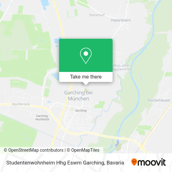 Карта Studentenwohnheim Hhg Eswm Garching