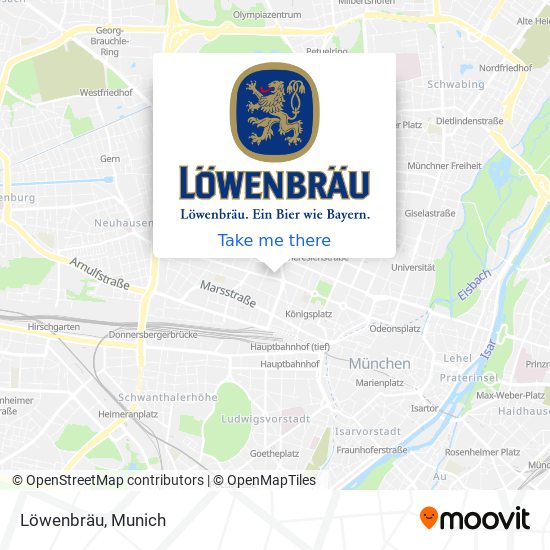 Löwenbräu map