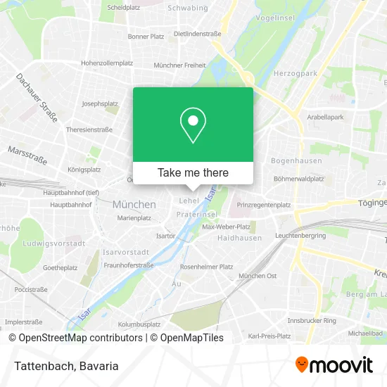 Карта Tattenbach