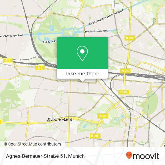 Карта Agnes-Bernauer-Straße 51