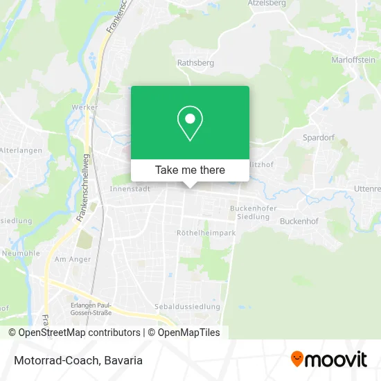 Motorrad-Coach map