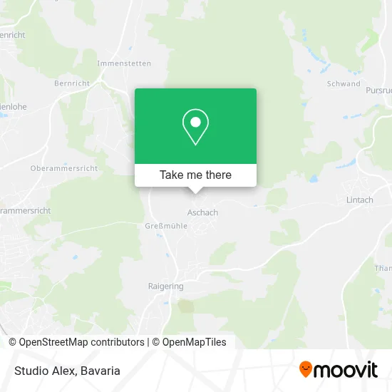 Studio Alex map