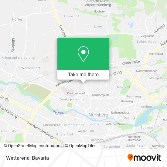 Wettarena map
