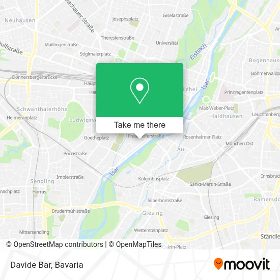 Bar Davide map