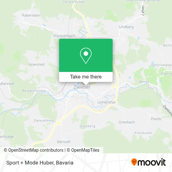 Sport + Mode Huber map